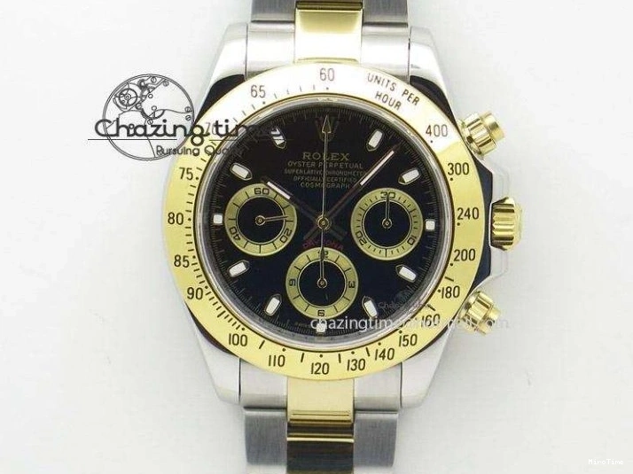 MiroTime 0410 Affordable Submariner 116613 LB Noob 1:1 Best Edition YG Wrapped Bezel Blue Dial on SS YG Bracelet A2836 V 3413